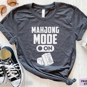 Camiseta de Mahjong, camiseta divertida de Mahjong, regalos de Mahjong, jugador de Mahjong, juego de Mahjong, camiseta de Mahjong, Mah-jongg, juegos chinos, campeonato de Mahjong
