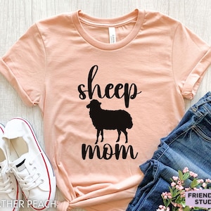 Sheep Shirt, Sheep Mom Shirt, Sheep Gifts For Mom, Womens Sheep T Shirt, Girls Sheep T-shirt, Kids Sheep Tee, Farm Shirts For Her