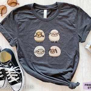 Sheep Shirt, Sheep Gifts, Cute Sheep Tshirt, Girls Sheep T-shirt, Kids Sheep Tee, Shepard Gift, Lamb Shirt, Sheep Shearer Shirt, Sheep Theme