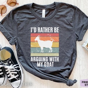 Camiseta de cabra, camiseta de dono de cabra, camiseta engraçada de cabra, camiseta de cabra doméstica, camiseta masculina de cabra, presentes de cabra, presente de criador de cabras, cabra anã, cabra Boer