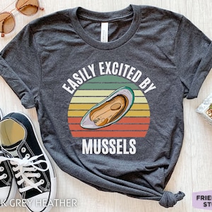 Mussel Shirt, Funny Mussel T Shirt, Freshwater Mussel, Mussel Gifts, Seafood Shirt, Marine Life Shirt, Fishing Gifts Seashell, Foodie Shirt