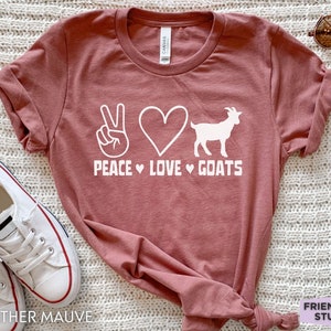 Goat Shirt, Womens Tshirt, Funny Goat T-shirt, Kids Goat T Shirt, Girls Goat Tee, Goat Gifts, Goat Farmer Gift, Farm Animal Shirts, Boy Gift