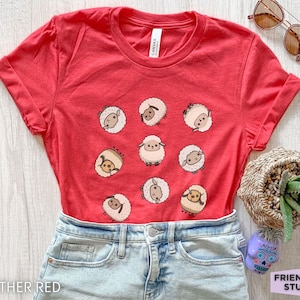 Sheep Shirt, Sheep Kids Tee, Funny Sheep T Shirt, Sheep Gifts, Sheep Birthday, Gift For Her, Farm Shirt, Animal Shirt, Girls Sheep Clothing