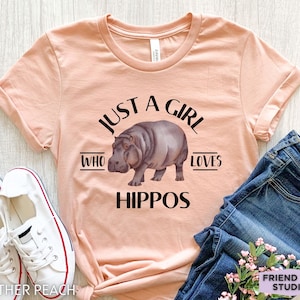 Shirt nijlpaard, nijlpaardcadeaus, nijlpaardshirt, dierentuinshirt, safarishirt, shirt grappig dier, verjaardag nijlpaard, cadeau voor haar, nijlpaard kinder-T-shirt