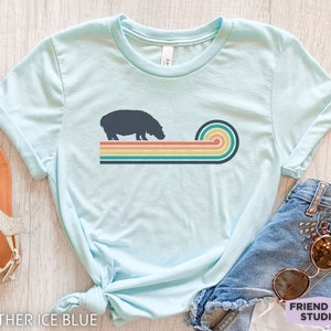 Hippo Shirt, Hippo Gifts, Funny Hippo Tshirt, Hippopotamus T-shirt, Hippo T Shirt, Hippo Tee, Animal Shirts, Hippopotamus Shirt,Gift For Her