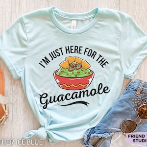 Guacamole Shirt, Guacamole Gifts, Funny Guacamole Tshirt, Guacamole Kids Tee, Mexican Food Shirts, Foodie Shirt, Gift For Her, Gift For Him