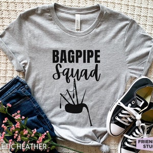 Bagpipe Shirt, Bagpipe Gifts, Funny Bagpipes T shirt, Bagpiper Tshirt, Bagpipes Instrument, Kids Bagpipe Tee, Gift For Him, Gift For Her