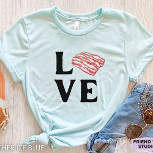 Bacon Shirt, Bacon T Shirt, Bacon Gifts, Food Shirt, Breakfast Shirt, Foodie Shirt, Funny Tshirt, Gifts For Her, Bacon Lover, Kids Tee