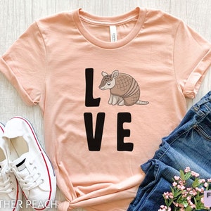 Cute Armadillo Shirt, Armadillo T shirt, Armadillo Lover Gifts, Armadillo Kids Tee, Armadillo Graphic Tee, Funny Animal Shirt, Kawaii Shirt