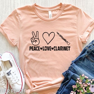 Clarinet Shirt, Clarinet T Shirt, Band Shirt, Clarinet Gifts, Clarinet Player, Music Shirt, Musician Shirt, Flute Shirt, Bass Clarinet