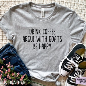 Camiseta de cabra, camiseta de dono de cabra, camiseta engraçada de cabra, camiseta de cabra doméstica, camiseta masculina de cabra, presentes de cabra, presente de criador de cabras, cabra anã, cabra Boer