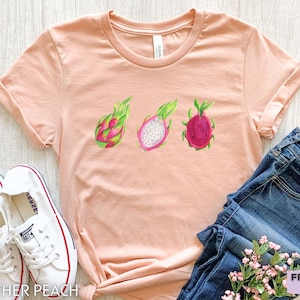 Dragon Fruit Shirt, Pitahaya Shirt, Cute Dragon fruit T-shirt, Dragon Fruit Gifts, Pitahaya Gift, Dragonfruit Tshirt,Girls Dragon Fruit Tee