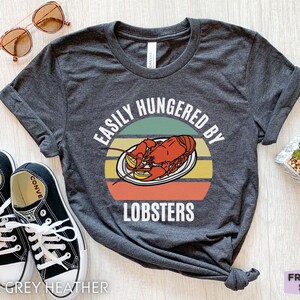 Lobster Shirt, Lobster Gifts, Seafood Shirt, Funny Lobster Graphic Tee, Foodie Shirt, Gift For Friend, Gifts For Men, Lobster Kids Tee