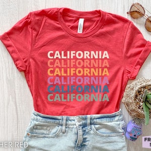 California Shirt, California Gifts, California T Shirt, California Tshirt, California Crewneck, State Shirts, Trendy Shirt, Gift For Her