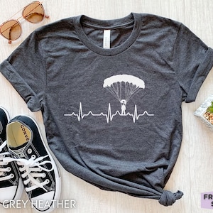 Skydiving Shirt, Skydiver Gifts, Skydiving Gifts, Skydiving Instructor, Skydive T Shirt, Parachuting Shirt, Tandem Skydiving T-shirt