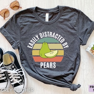 Shirt peren, grappig T-shirt peren, perencadeau voor moeder, T-shirt peren meisjes, perenfruit, shirt perenboer, T-shirt peren dames, T-shirt peren kinder