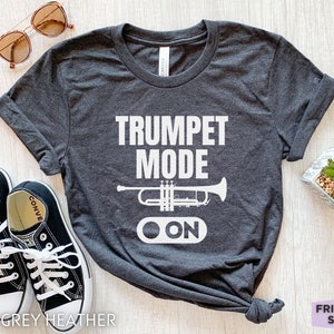 Trumpet T-Shirt, Trumpet Gifts, Mens Trumpet T Shirt, Kids Trumpet Tee, Trumpet Player Gift, Jazz Shirt, Trumpet Shirt For Dad,Music Teacher