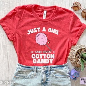 Cotton Candy Shirt, Funny Cotton Candy Tshirt, Cotton Candy Gifts, Girls Cotton Candy Tee, Carnival Shirt, Candy Floss T-shirt, Fairy Floss