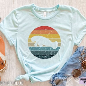 Manatee Shirt, Manatee Gifts, Retro Manatee T Shirt, Florida Manatee, Manatee Cruise, Manatee Spotting, American Manatee, Manatee Kids Tee