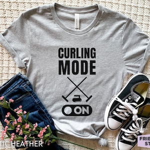 Curling Shirt, Curling Stone Shirt, Funny Curling Tshirt, Curling Gifts, Sport Shirt, Curling Sport Tee, Winter Sports, Curling T Shirt