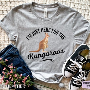 Känguru Shirt, Känguru Geschenke, lustiges Känguru Tshirt, Kinder Känguru T-Shirt, rotes Känguru, australische Tiere, Känguru T Shirt, Australien Geschenk