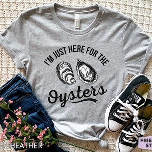 Oyster Shirt, Funny Oyster T shirt, Oyster Gifts, Oyster Farm, Oyster Kids Tee, Oyster Shucker, Oyster Tshirt, Seafood Shirt,Oyster Festival