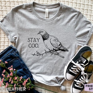 Pigeon Shirt, Stay Coo Pigeon T-shirt, Funny Pigeon Tshirt, Pigeon Gifts, Girls Pigeon Tee, Pigeon Bird Shirt, Pigeon T Shirt For Women