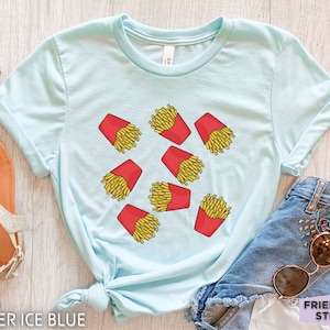 Fries Shirt, Funny Fries Tshirt, Fries Gift, Kids French Fries Tee, French Fries T Shirt, French Fry T-shirt, Fast Food Truck, Gift For Her