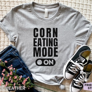 Mais essen Mode Mais Shirt, lustiges Mais Tshirt, Mais Geschenke, Kinder Mais T-Shirt, Mais Farm, Mais Festival, Karneval Shirt, Geschenk für ihn, Papa Geschenk