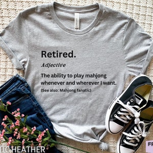 Mahjong T-Shirt, Mahjong Lover Tee, Funny Mahjong Shirt, Mahjong Player Gift, Mahjong Tile T-Shirt, Mahjong Game Shirt, Cute Mahjong Apparel image 1