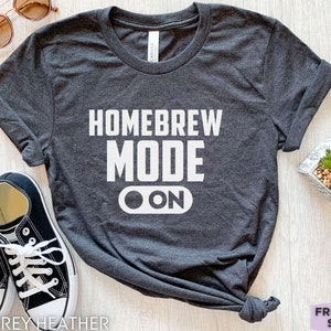 Homebrew Tshirt, Craft Beer Brewing Shirt, Homebrewer Gift Idea, DIY Beer Maker Tee, Funny Brewing Apparel, Perfect for Beer Enthusiasts,