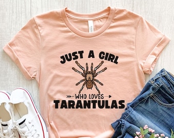 Tarantula Shirt, Tarantula T Shirt, Tarantula Gifts, Insect Shirt, Tarantulas Shirt, Spider Shirt, Spider T Shirt, Bugs Shirt, Gift For Her