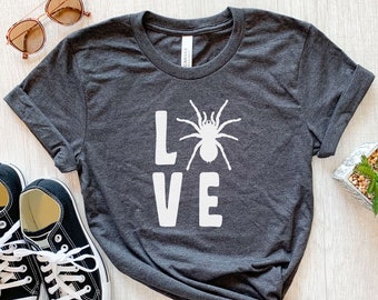 Tarantula Shirt, Love Tarantula T-shirt, Cute Tarantula Tshirt, Tarantula Gifts, Tarantula Spider Tee, Arachnid Shirt,Kids Tarantula T Shirt