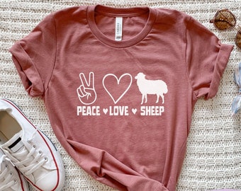 Sheep Shirt, Sheep Gifts, Sheep T Shirt, Funny Animal Shirt, Farm Shirt, Gift For Her, Shepard Shirt, Sheep Shearer, Sheep Kids Tee