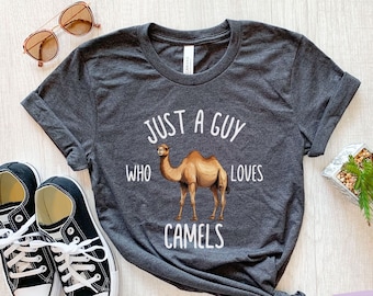 Kamel Shirt, Kamel Geschenk, Kamel Tshirt, Kamele Kinder T-Shirt, lustiges Tier Shirt, Zoo Shirt, Kamel T-Shirt, Geschenk für ihn, Herren Shirt, Jungen T-Shirt
