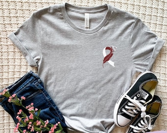 Head And Neck Cancer Shirt, Head And Neck Cancer Awareness Month, Head And Neck Cancer Support, April Cancer Month, Head And Neck Ribbon