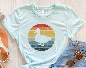 Duck Shirt, Funny Duck T-shirt, Duck Gifts, Girls Duck Tee, Duck Bird Shirt, Mallard Duck, Mens Duck Tshirt, Womens Duck T Shirt,Duck Farmer