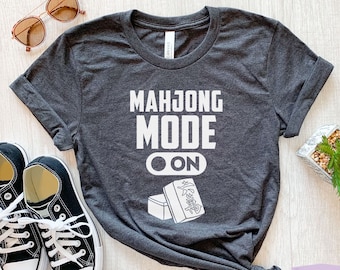 Mahjong-tröja, rolig Mahjong-t-shirt, Mahjong-presenter, Mahjong-spelare, Mahjong-spel, Mahjong-tröja, Mahjong, kinesiska spel, Mahjong-mästerskap
