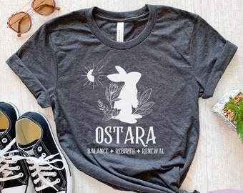 Ostara Shirt, Spring Equinox Tshirt, Ostara Gift, Pagan Solar Holiday, Wheel of The Year T Shirt, Wiccan Shirt Pagan Festivals, Pagan Gifts