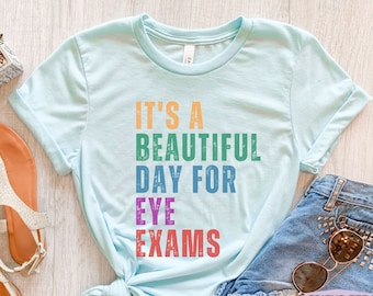 Optometrist-Shirt, Optometrist-Geschenke, Optometrie-T-Shirt, Optometrie-Klinik-T-Shirt, Optometrie-Praxisteam-T-Shirt, Optometrie-Absolventengeschenke