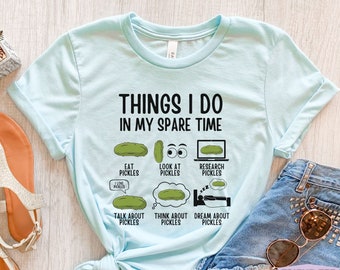 Pickle Shirt, Pickle Gifts, Funny Pickle Tshirt, Pickle Festival, Pickled Cucumber, Pickling Shirt, Pickle Lover, Gherkin Shirt, Pickle Tee