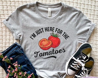 Tomato Shirt, Tomato Gifts, Tomato T Shirt, Farmers Market Shirt, Fruit Shirt, Vegetable Shirt, Gift For Her, Tomatoes Shirt, Tomato Print