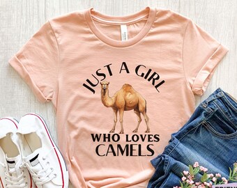 Kamel Shirt, Kamel Kunst, Kamel Geschenk, Kamel Tshirt, Kamele Kinder T-Shirt, lustiges Tier Shirt, Zoo Shirt, Wüstentiere, Kamel T-Shirt, Geschenk für sie