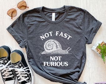 Schnecke Shirt, nicht schnell, nicht wütend, Schnecke Geschenke, lustiges Schnecke Tshirt, Mädchen Schnecke Tee, Kinder Schnecke T Shirt, Garten Schnecke, Insekt Shirt, Mutter Geschenk