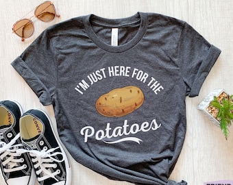 Potato Shirt, Funny Potato T Shirt, Potato Gifts, Potato Farmer, Girls Potato Tee, Potato T-shirt, Potato Tshirt, Potatoes Shirt, Spud Shirt