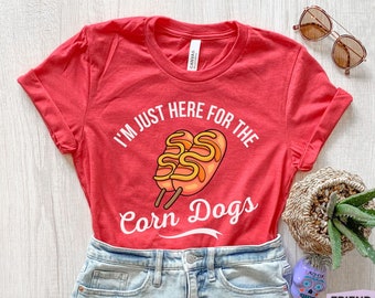 Corn Dog Shirt, Funny Corn Dog Tshirt, Corn Dog Gifts, Corndog Shirt, Carnival Food, Corn Dog Tee, Corn Dog T-shirt,Corn Dog T Shirt,Hot Dog