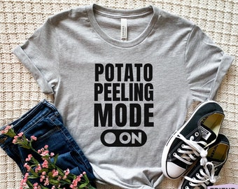 Potato Shirt, Funny Potato T Shirt, Potato Gifts, Potato T-shirt, Kitchen Hand Crew, Potatoes Shirt, Spud Shirt, Gift For Cook,Gift For Chef