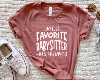 Babysitter Shirt, Babysitter Geschenke, Babysitter Tshirt, Mädchen Babysitter T-Shirt, lustiges Babysitter T Shirt, Babysitter Shirt, Nanny Shirt Geschenk