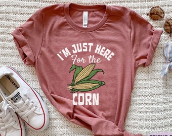 Corn Shirt, Funny Corn Tshirt, Corn Gifts, Girls Corn Tee, Corn Farm, Maize Shirt, Corn Festival, Corn T Shirt, Corn T-shirt, Corn Themed