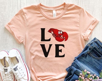 Lobster Shirt, Lobster Gifts, Cute Lobster T Shirt, Kids Lobster Tee, Lobster Birthday, Seafood Lover, Gift For Her, Gift For Daughter